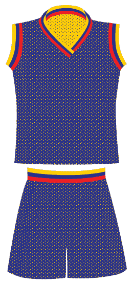WBU-11 Women's Reversible Basketball Uniform, Side 1